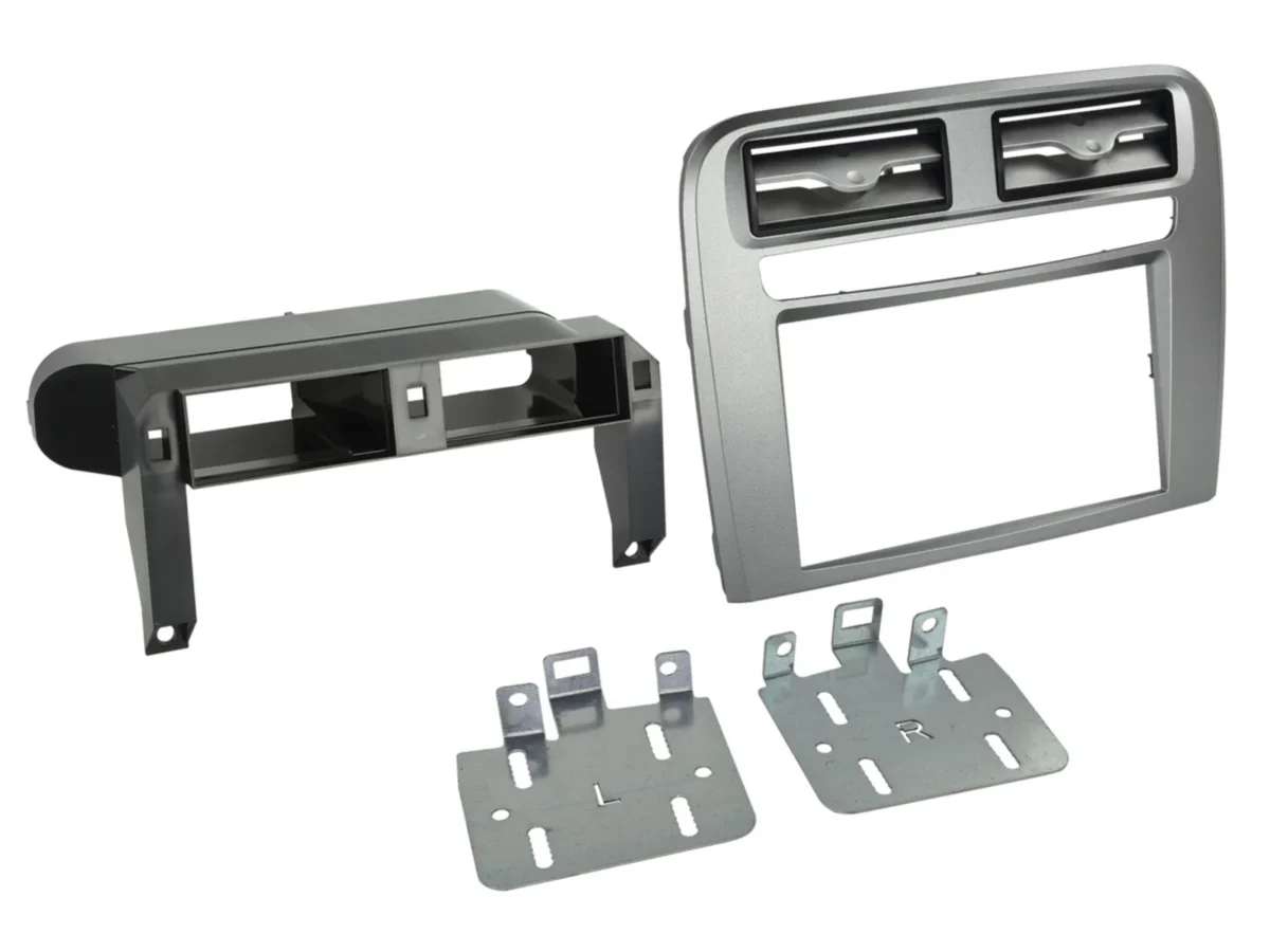 2-DIN Radioblende Fiat Grande Punto 2005-2010 anthrazit – Bild 1