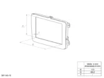 2-DIN Radiobllende Jeep Renegade 2014-2023 schwarz – Bild 2