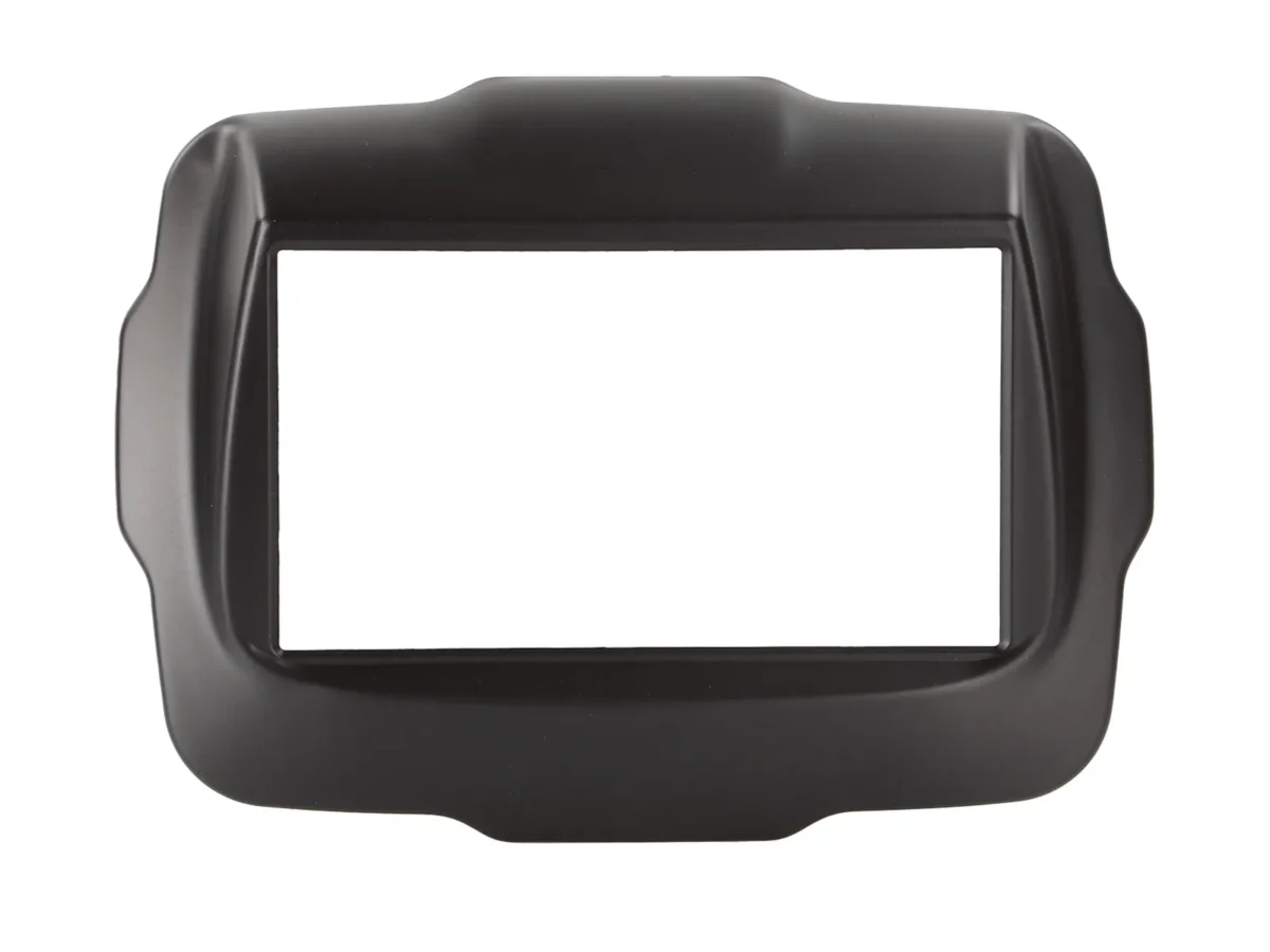 2-DIN Radiobllende Jeep Renegade 2014-2023 schwarz – Bild 3