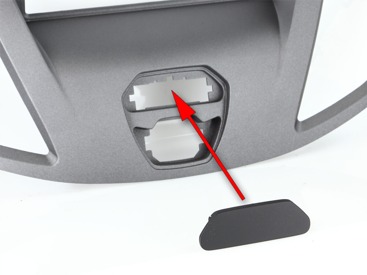 2-DIN Radioblende mit Fach Ford Transit V363 2014-2019 – Bild 5