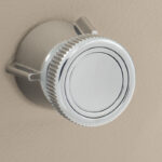RETROSOUND vorderer Bedienknopf, Kunststoff, verchromt – Bild 9