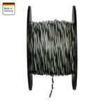 Verdrillte Kabel 2x0.5mm Grau/Schwarz – Bild 3