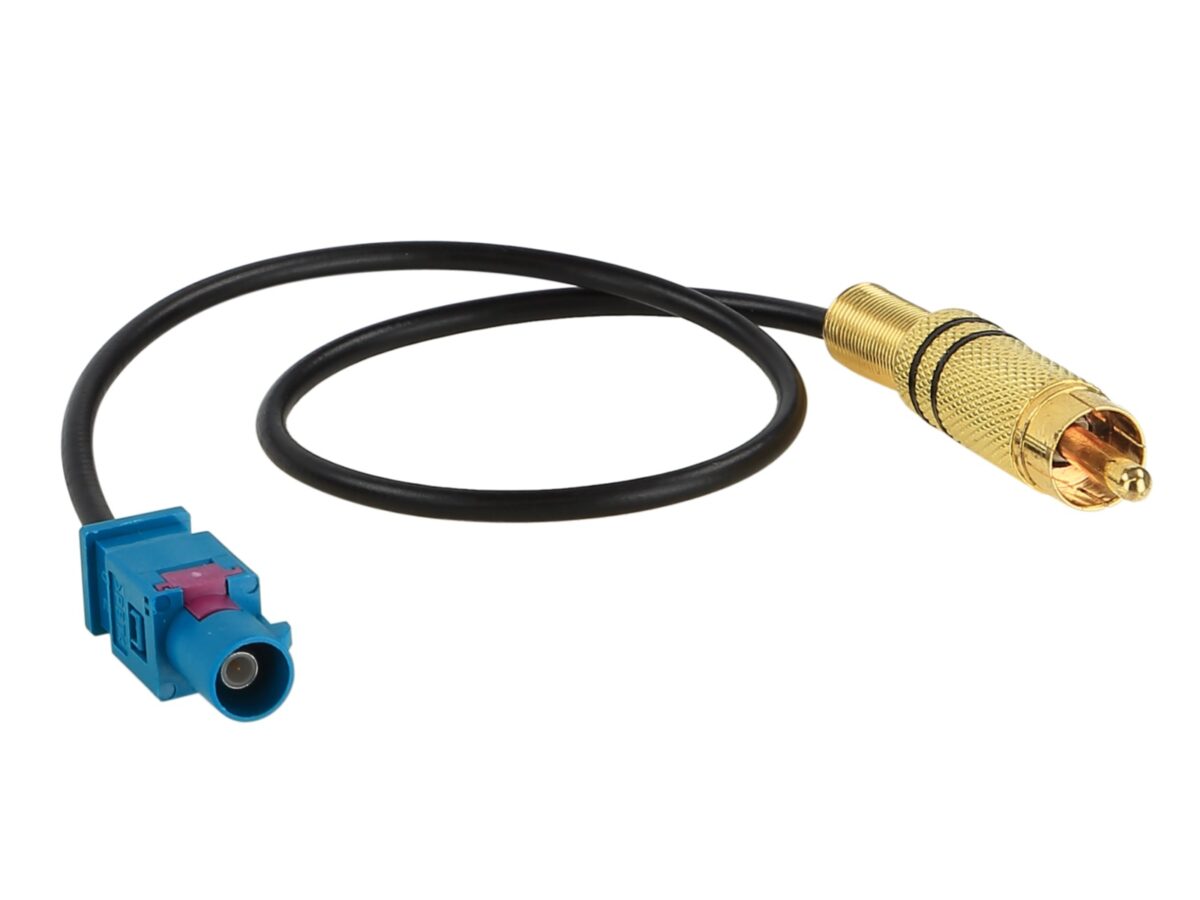 Fakrastecker - Cinch-Stecker Anschluss von Rückfahrkameras geeignet – Bild 1