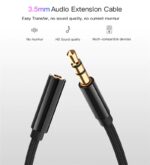 AUDIO KLINKEN VERLÄNGERUNG 3,5MM AUX 0,5M – Bild 8