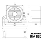 Rückfahrmelder 102dB 12-80 Volt – Bild 3