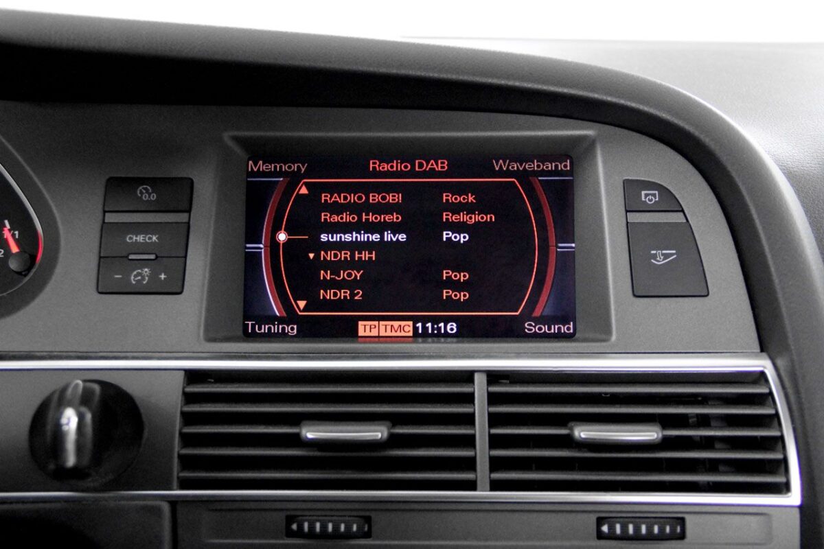 FISTUNE DAB, DAB Integration für Audi MMI 2G – Bild 2