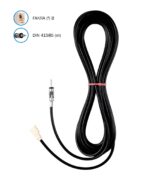 ATBB 22340.03 Anschlusskabel RG58, 6,5m