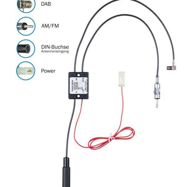 ATBB 4724.02 Passive Weiche - Splitter AM, FM, DAB, DAB