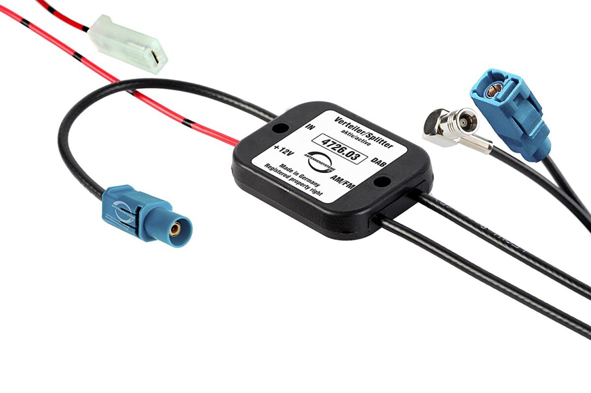 4726.03 aktive Frequenzweiche/Verteiler für passive Antenne FM/DAB – Bild 1