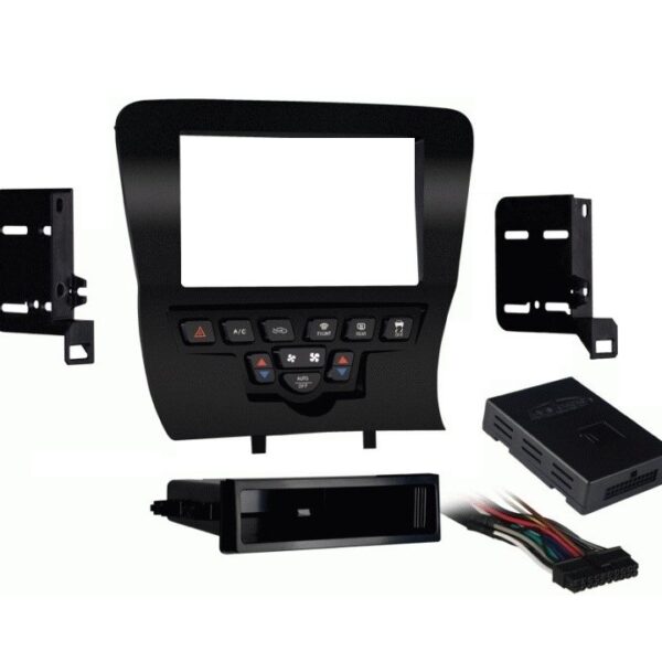METRA 99-6514B Radiohalterung Doppel DIN EinbauKit für Dodge Charger ab 2011