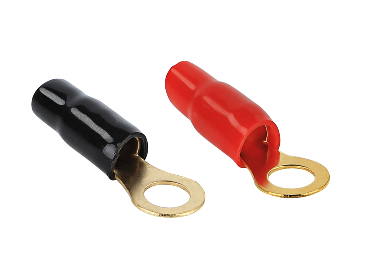 Ringösen 10 mm 8,4 mm 2 x rot / 2 x schwarz – Bild 1