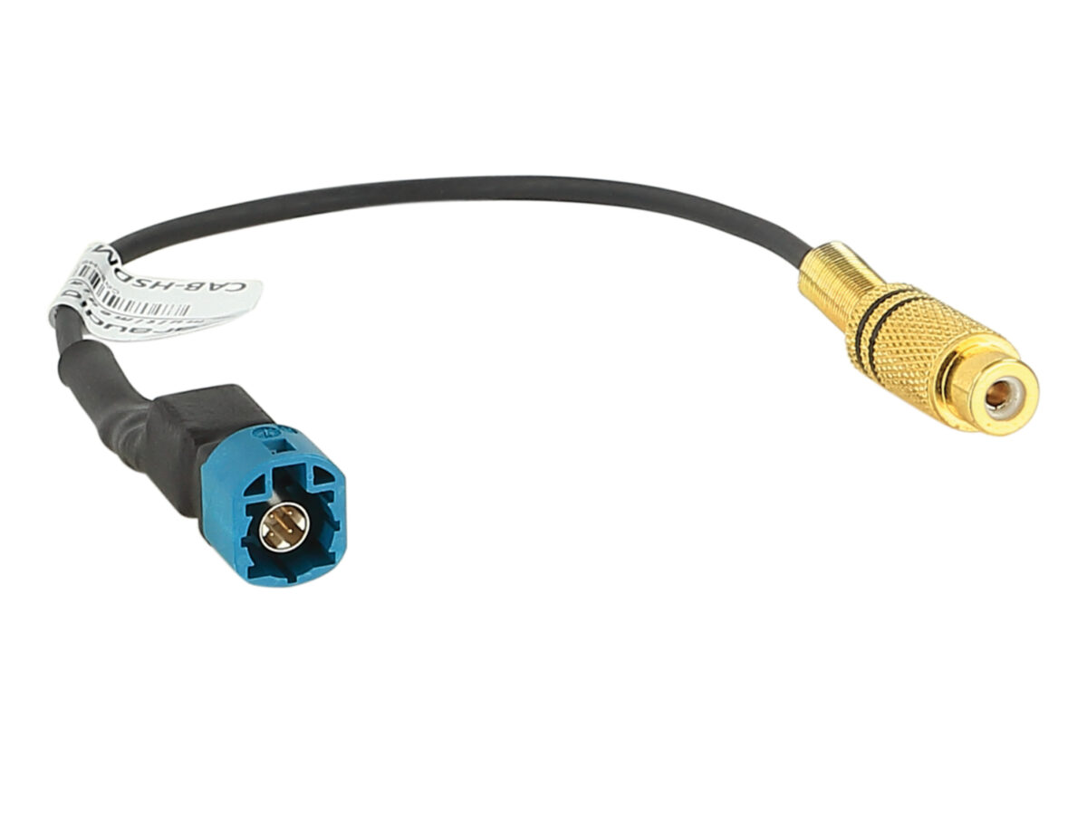 Adapterkabel VW OEM RFK, HSD Stecker auf Cinch Buchse – Bild 1