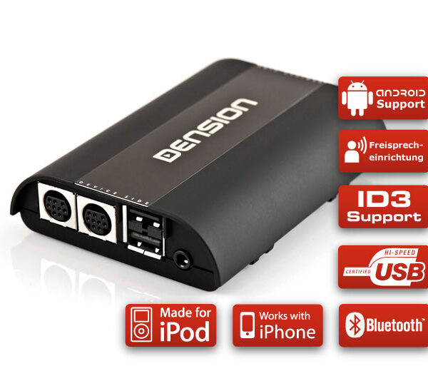 DENSION GATEWAY Pro BT GWP1V21 iPhone iPod USB Bluetooth für Seat, Skoda
