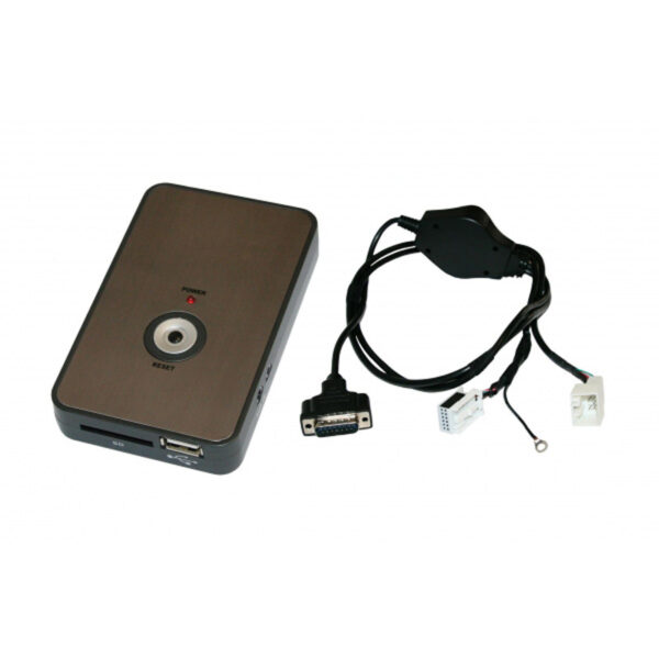 KUFATEC USB-Interface SD,AUX Quadlock für Audi, VW, Seat, Skoda