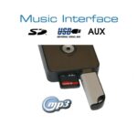 Digitales Music Interface USB SD AUX Mini ISO für Audi, VW, Seat, Skoda – Bild 2