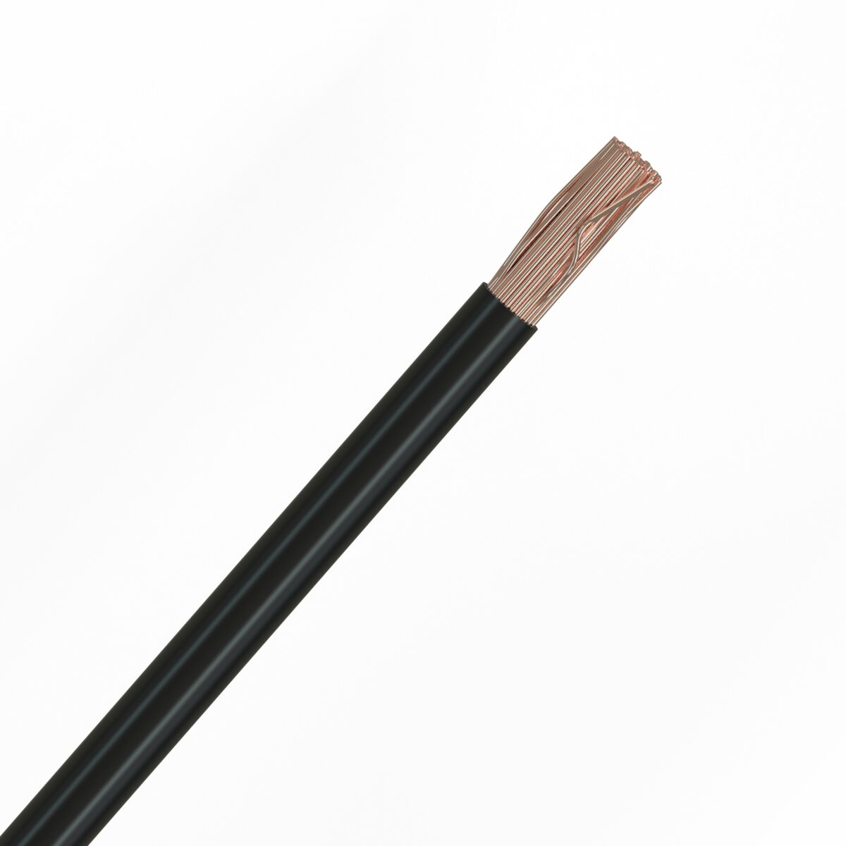 Installationskabel 4 mm Schwarz 100 Kupfer – Bild 1