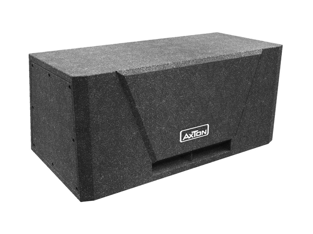 AXTON ATB216 Compact Bandpass-Subwoofer 2 x 16 cm – Bild 2