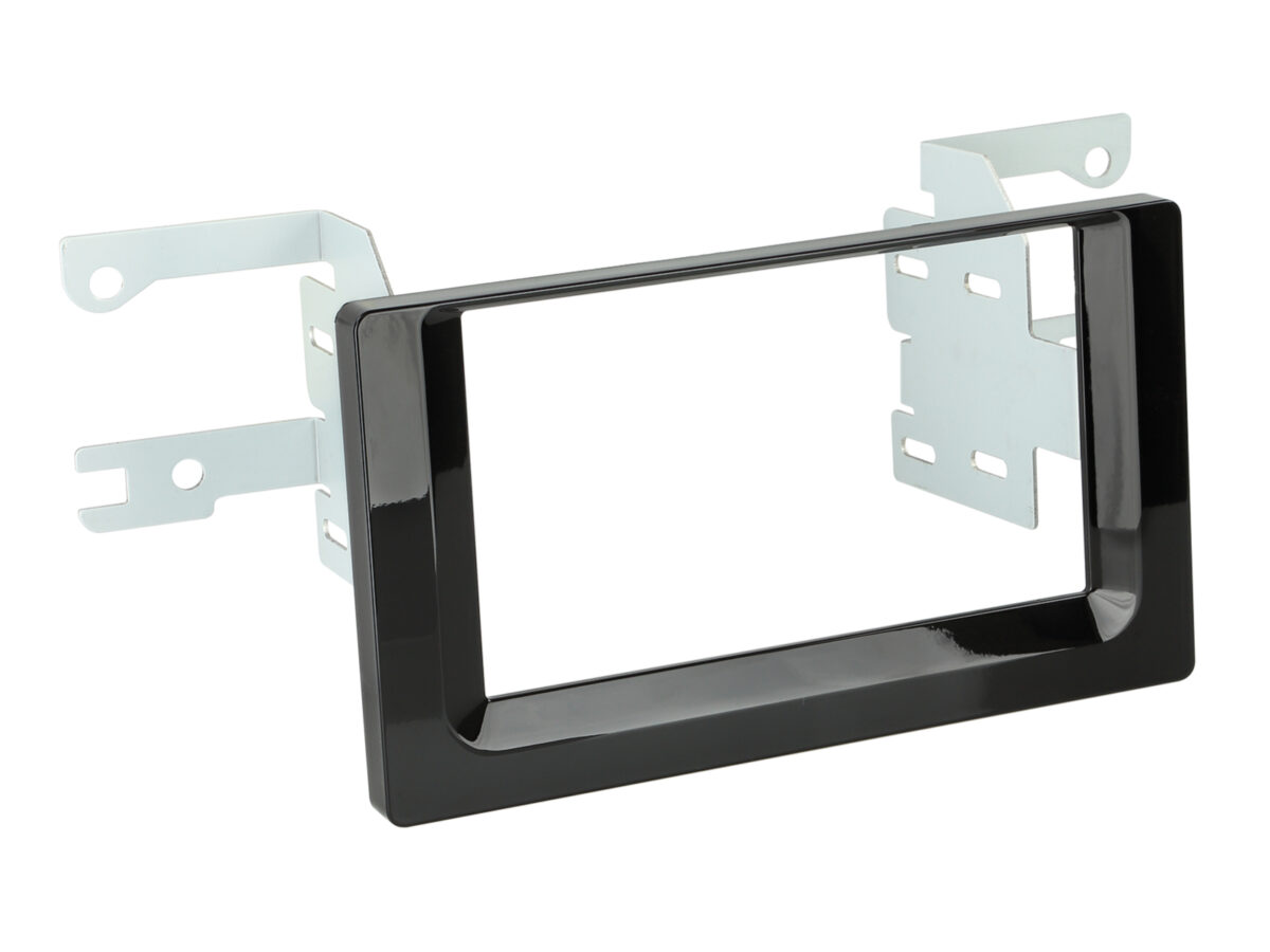 2-DIN Radioblende Toyota Auris 2015-2019 Klavierlack schwarz – Bild 1