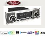 RETROSOUND RSD-BECKER-CHROME-6DA DAB Komplett-Set mit Zubehör