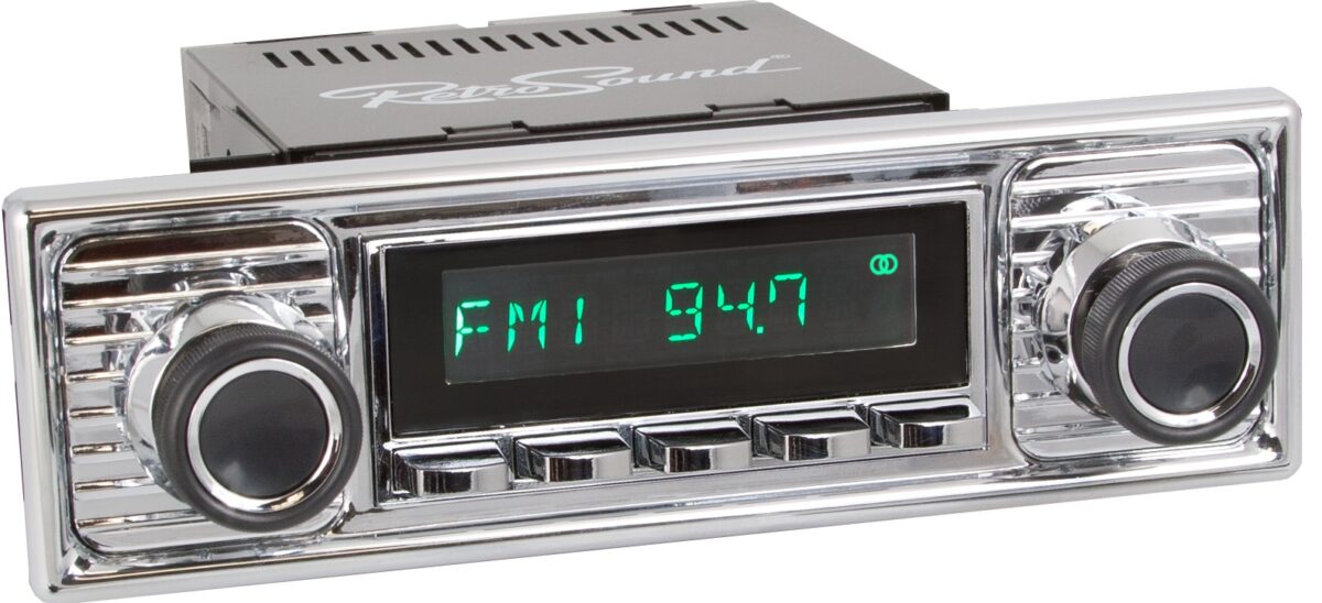 RETROSOUND RSD-CHROME-6DAB DAB Komplett-Set Chrome mit Zubehör – Bild 1