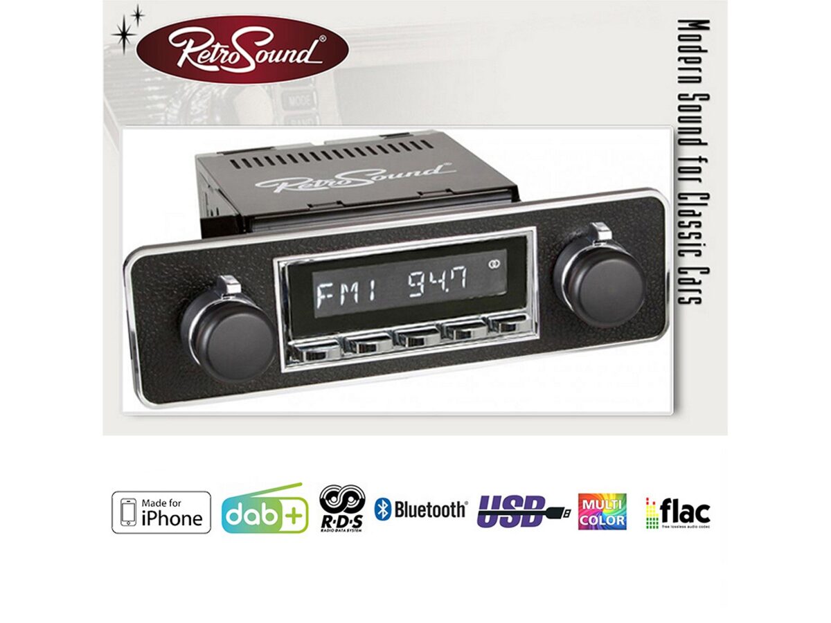 RETROSOUND RSD-TRIM-6DAB DAB Komplett-Set Trim mit Zubehör – Bild 1