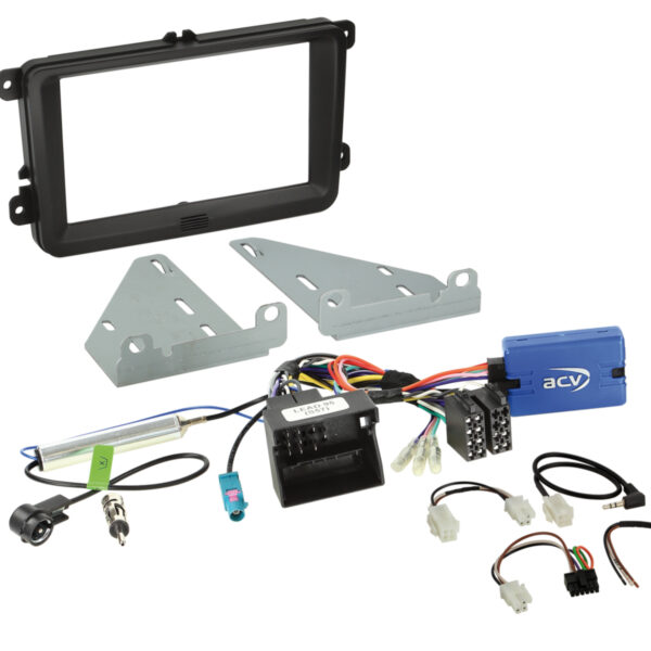 2-DIN Kit 2 Seat/Skod/aVW diverse Fahrzeuge LFB schwarz
