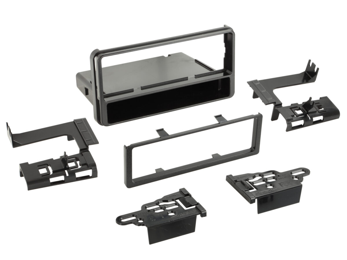 1-DIN Radioblende Toyota HiluxN25 2005-2011 schwarz – Bild 1