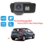 Rückfahrkamera in Kennzeichenleuchte NTSC für Ford Focus ab 2008, Mondeo ab – Bild 3