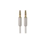 iSimple ISMJ73WH 3,5mm Klinke-Klinke Adapterkabel Stk.-Stk., 1m, weiß