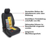 AMPIRE Sitzheizung, 3-stufig einstellbar, 12 Volt – Bild 6