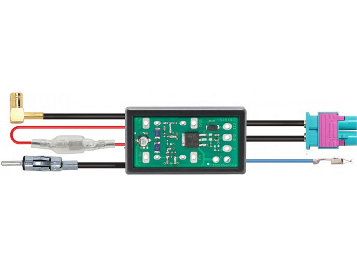 Antennenadapter DAB FM PHASE Antennen-Diversity mit 8,5V oder 12V Phantomeins – Bild 1