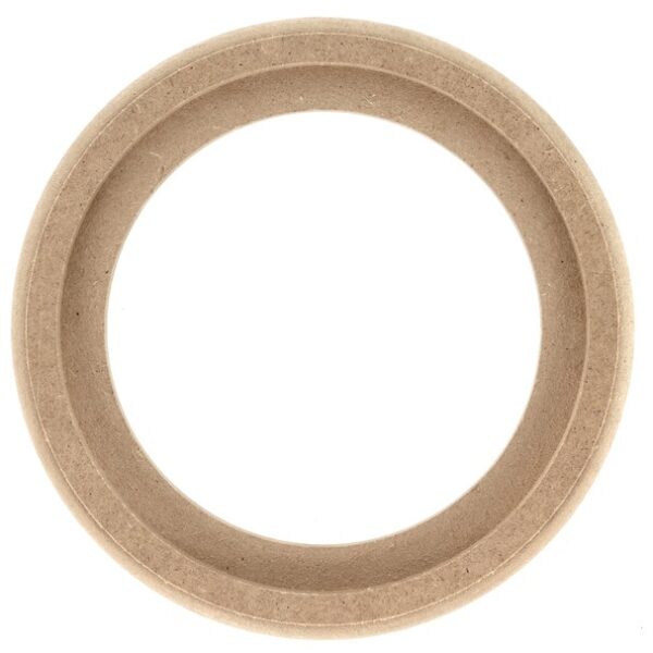 MDF Holzring 16cm mit Falz Laminierrand