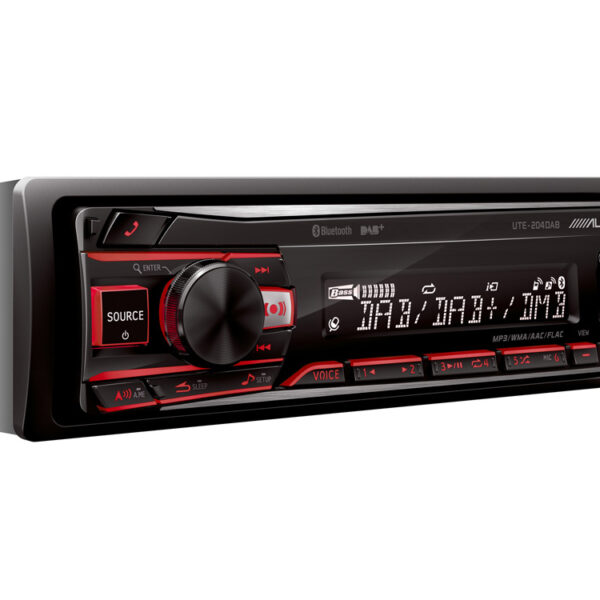 Alpine UTE-204DAB 1 DIN DAB Bluetooth