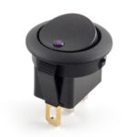 Schalter, 1xE/A, violette 12 Volt LED Stück – Bild 2