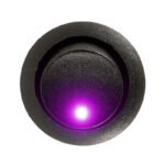 Schalter, 1xE/A, violette 12 Volt LED Stück – Bild 5