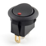 Wippenschalter 1X Ein / Aus rote 12 Volt LED Stück – Bild 2