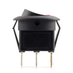 Wippenschalter 1X Ein / Aus rote 12 Volt LED Stück – Bild 4
