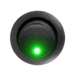 Wippenschalter 1X Ein / Aus grüne 12 Volt LED – Bild 5