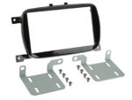 2-DIN Radioblende Fiat 500 07/2015-2023 Klavierlack
