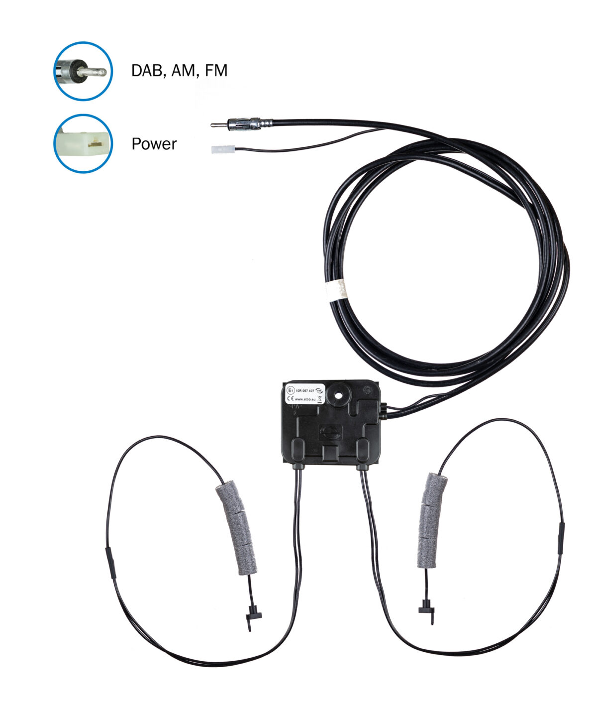 ATTB 5010.01 Dipolantenne AM, FM, DAB opt. mit 4724.02 – Bild 1