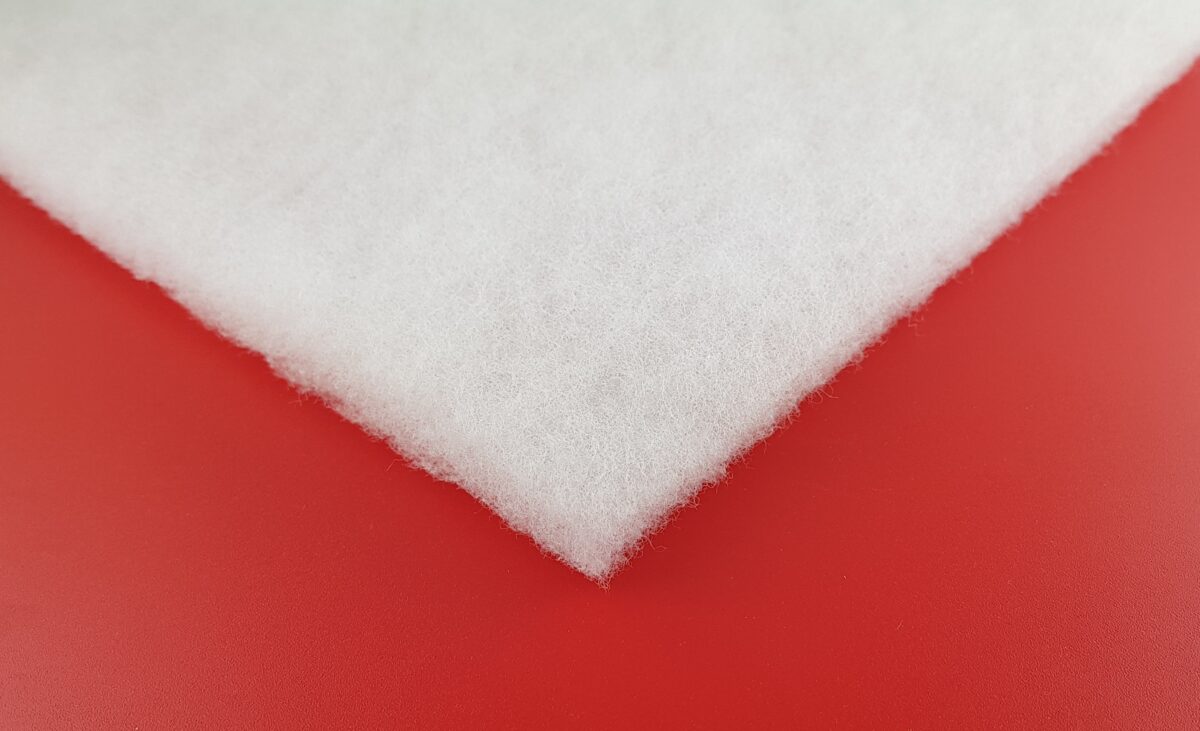 Polyester Dämmvlies weiss 700 x 500mm 200g je qm – Bild 3