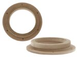 Lautsprecherringe MDF SKODAOctaviaII,Yeti, VW Golf V u.a. 165mm, Türen vorne – Bild 2