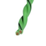 Verdrillte Kabel 2x2.50mm Grün/Grün-Schwarz – Bild 2