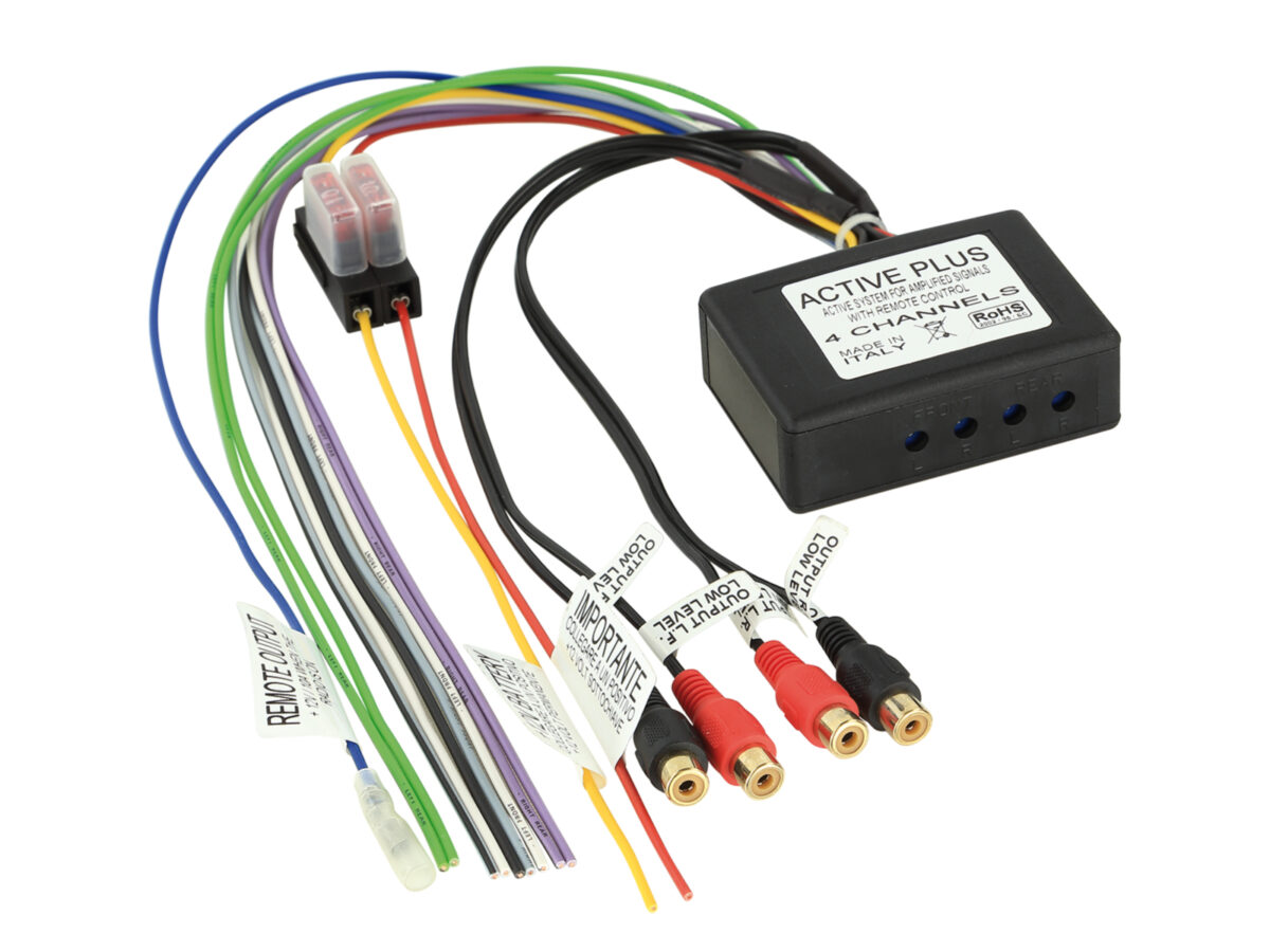 Aktivsystemadapter universal 4-Kanal 10A – Bild 1