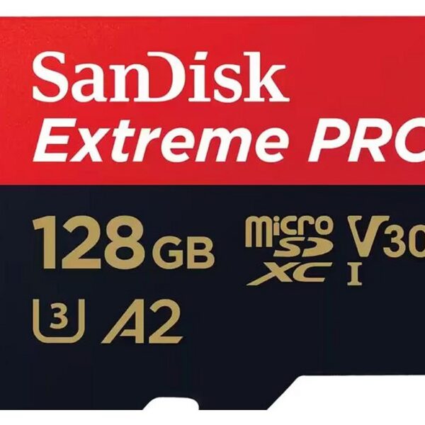 SanDisk microSDXC-Karte Extreme UHS-I A2 128 GB