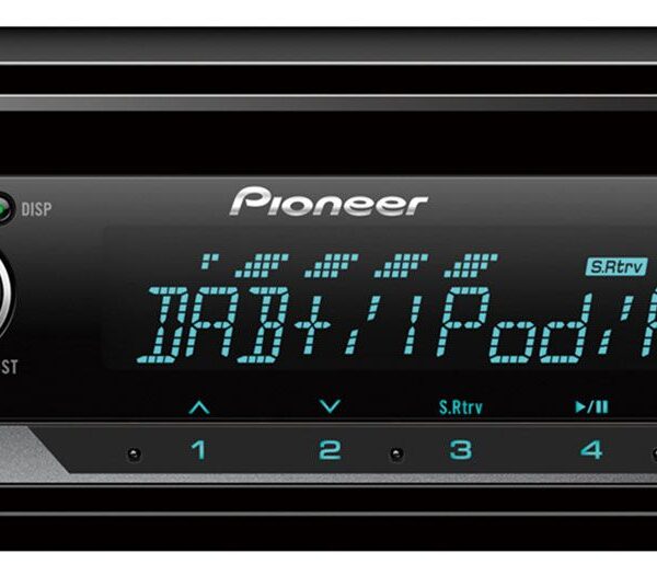 Pioneer DEH-S410DAB - CD/MP3-Autoradio mit DAB / USB / iPod / AUX-IN