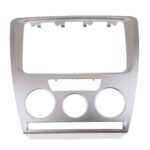 2-Din Auto Radio Kit Skoda Octavia Yeti 2008-2013 Farbe silber – Bild 3