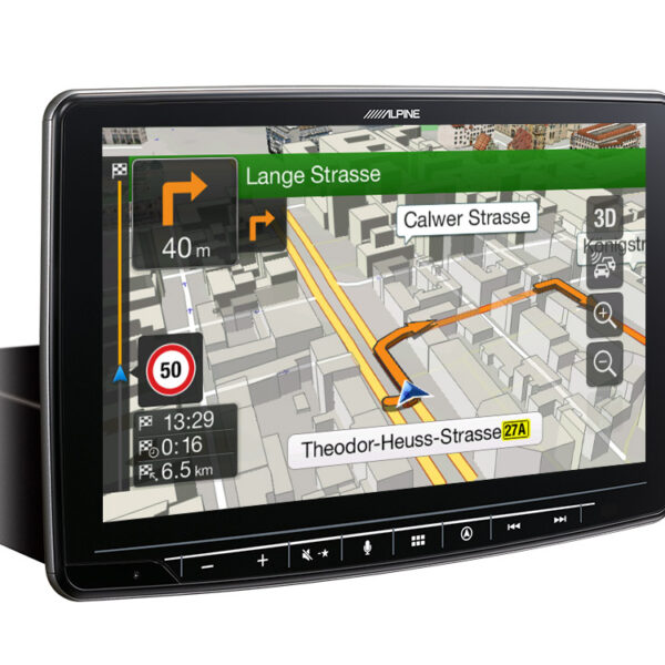 Alpine INE-F904D 1-DIN Navigationssystem mit 9-Zoll DAB CarPlay Android Auto