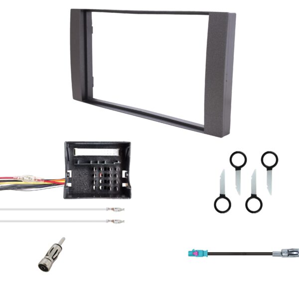 R-D022 Montageset für Ford C-Max schwarz matt lackiert