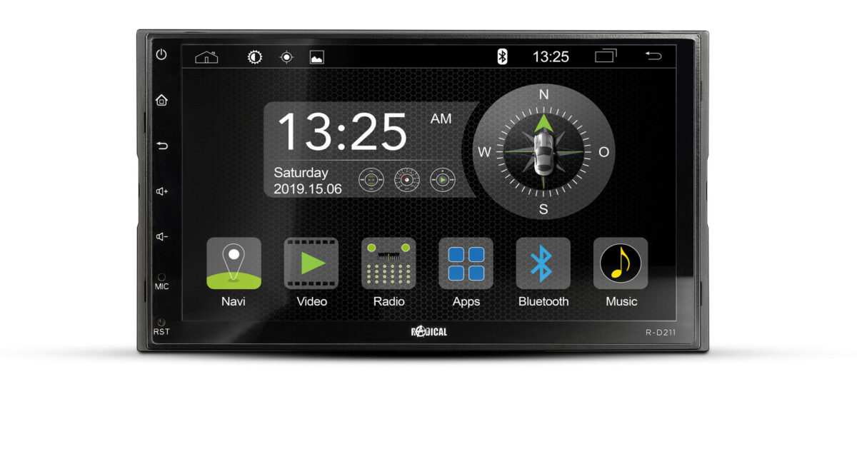 Radical R-D211 2-DIN DAB Infotainer Android 9.0 – Bild 1